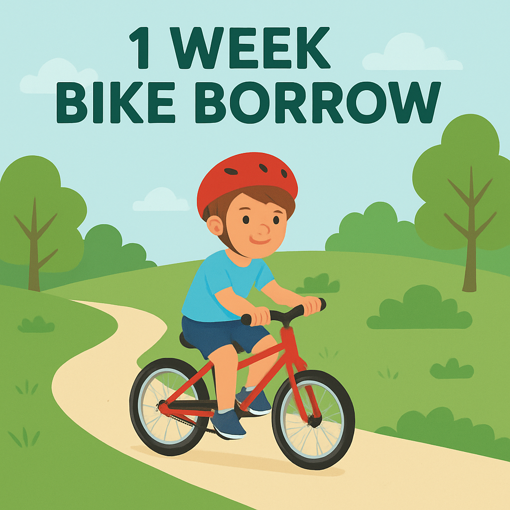 1 week bike borrow
